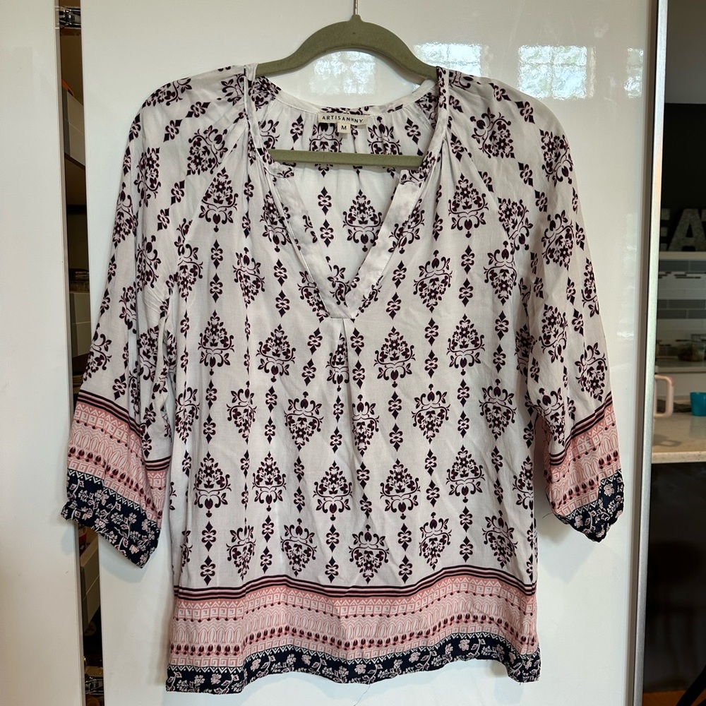Artisan NY Woman’s blouse size M